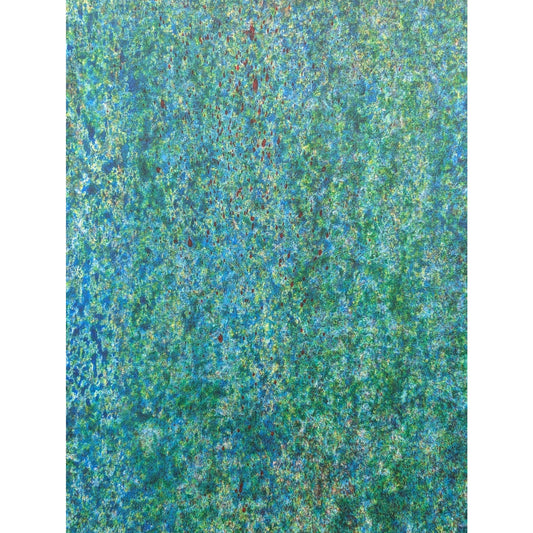 B. Wilson Abstract Painting | 1983 | Spatter Series No. 1