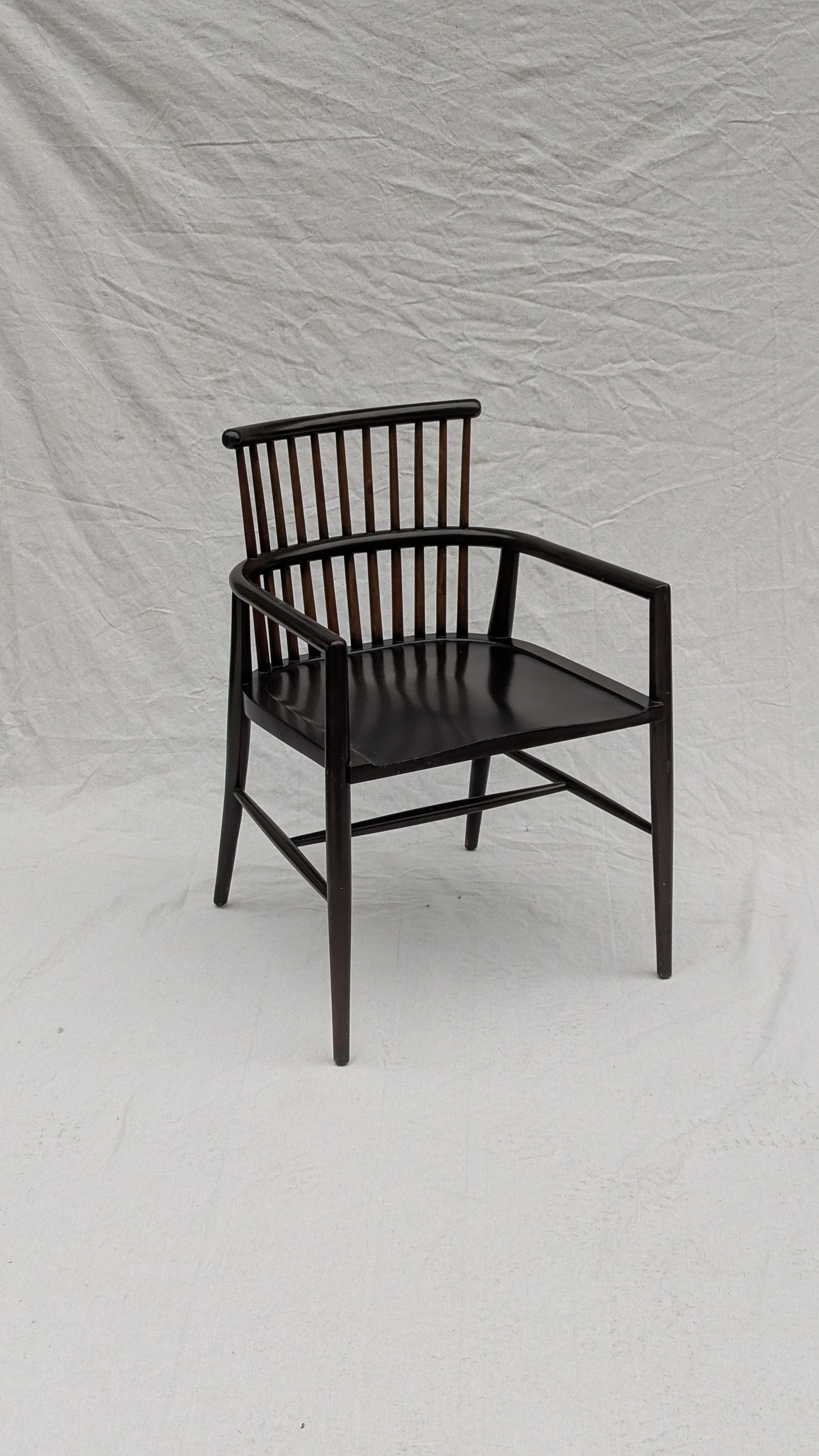 Set of 4 Palecek "Jefferson" Spindle Arm Chairs