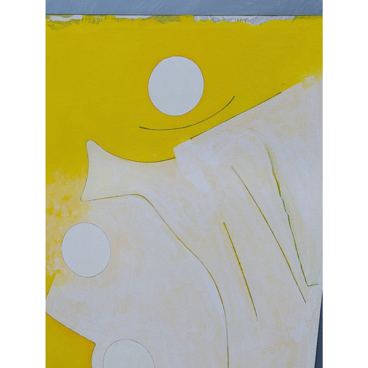 Betty Wilson Abstract Painting | 1981 | Acrylic on Canvas