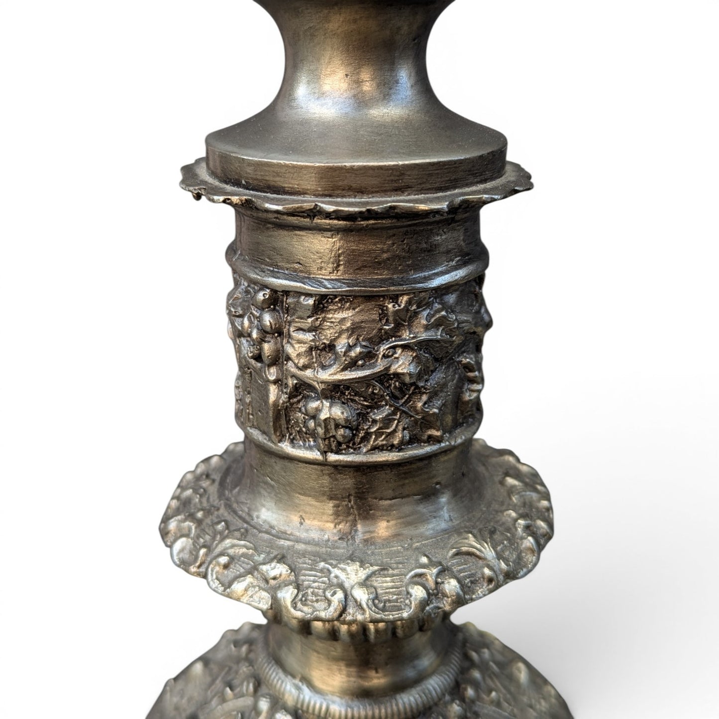 Gothic Revival Cathedral Table Lamp | Mid-20th Century | Cast Metal