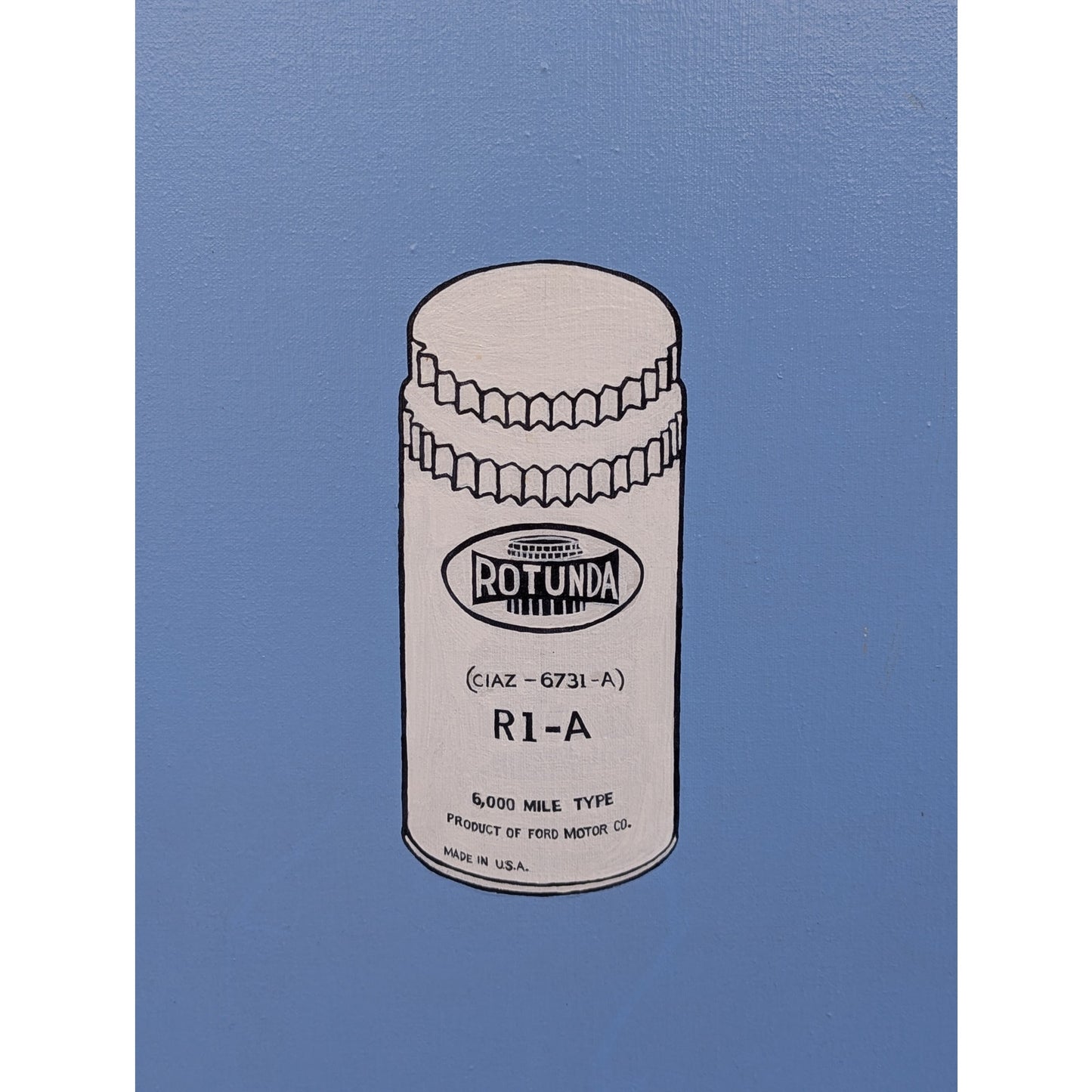 Wm. Jahnke, "Rotunda" | 1974 | Acrylic on Canvas