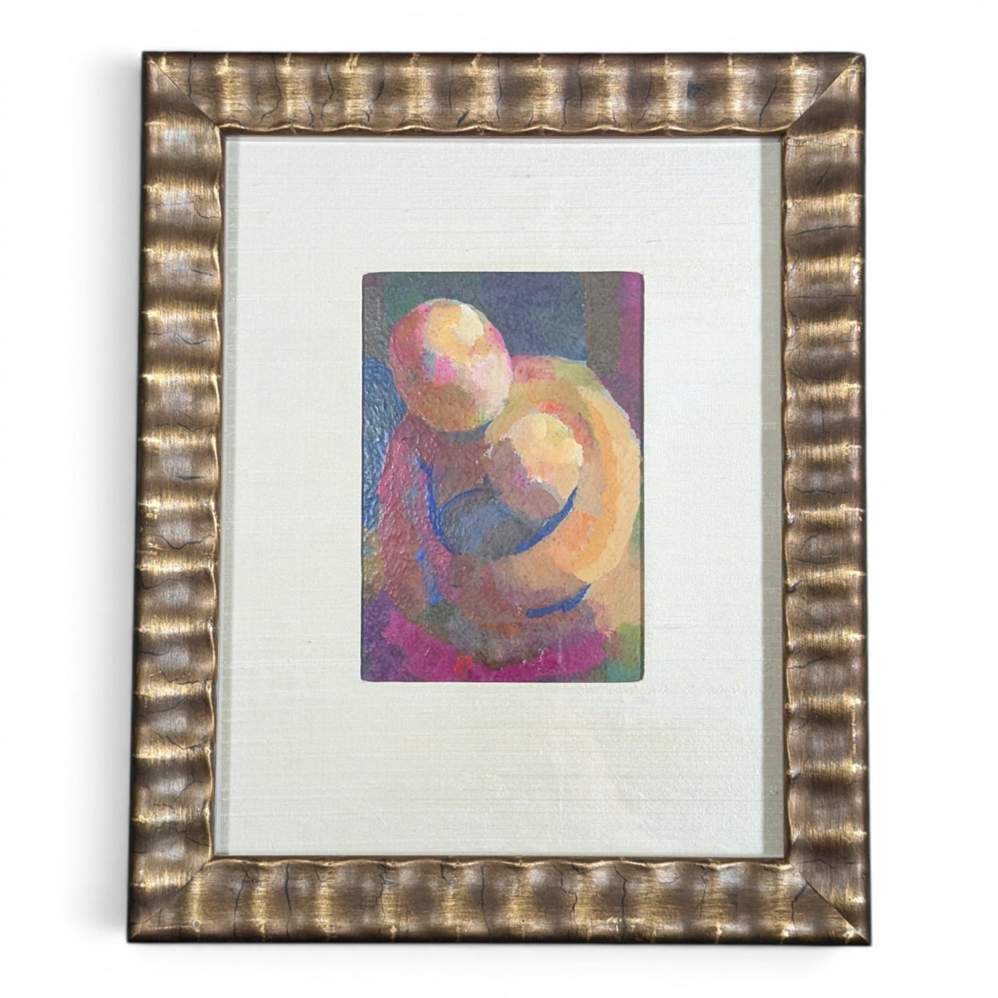 Abstract Mother & Child Symbol