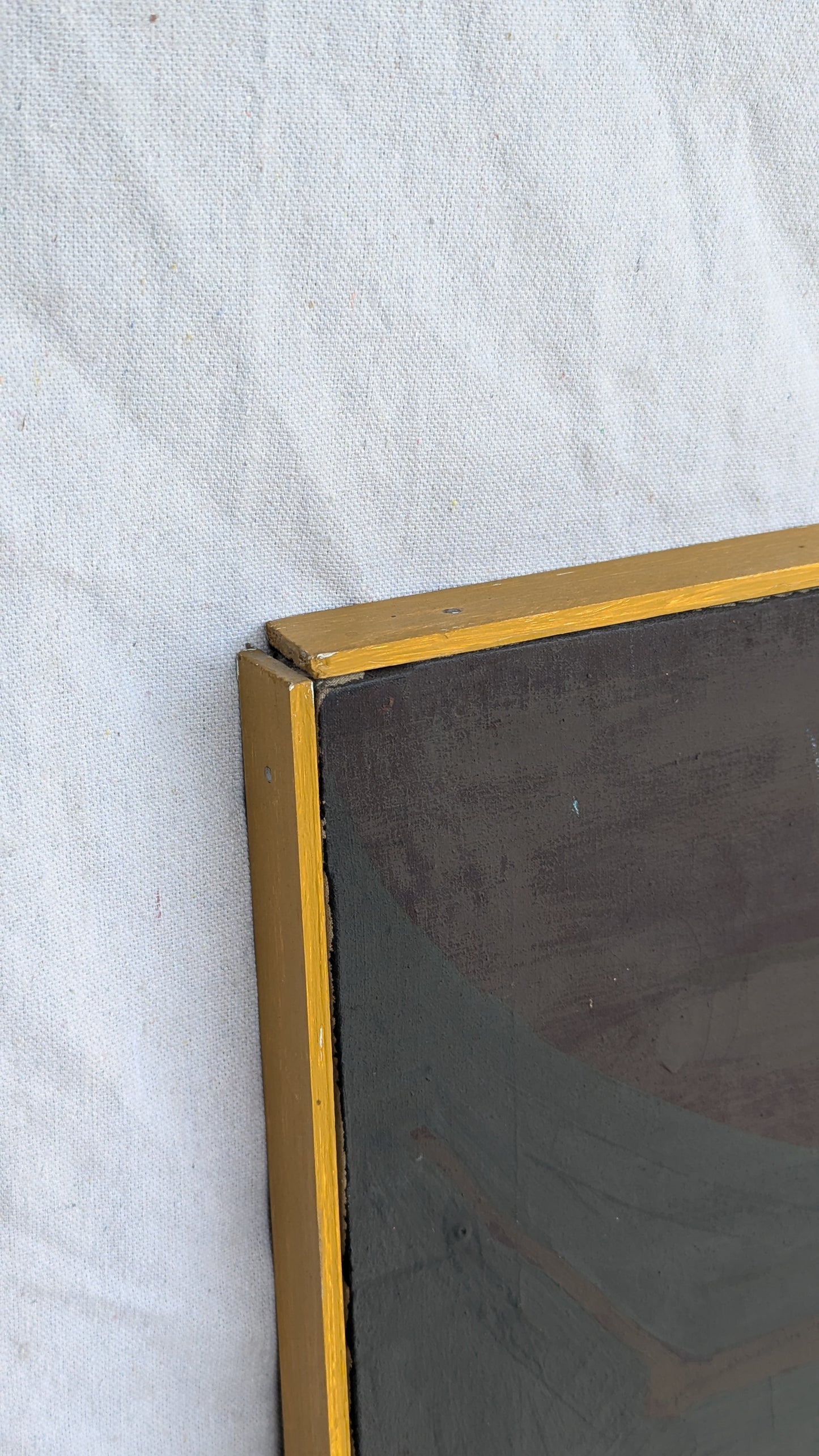 Monumental 60" California School Abstract Painting c. 1970s