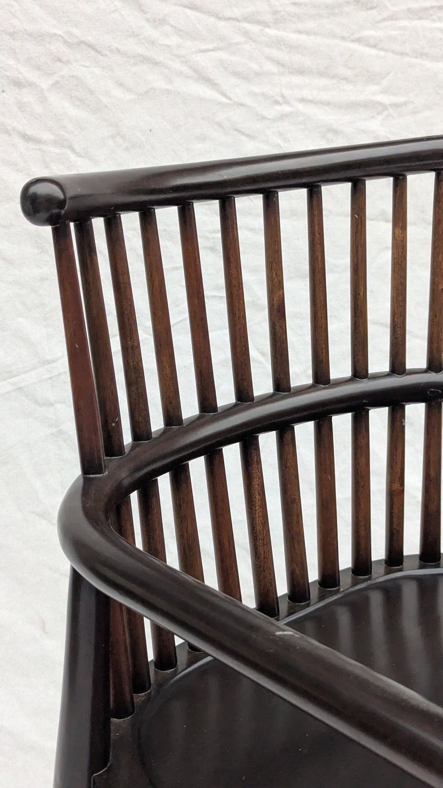 Set of 4 Palecek "Jefferson" Spindle Arm Chairs
