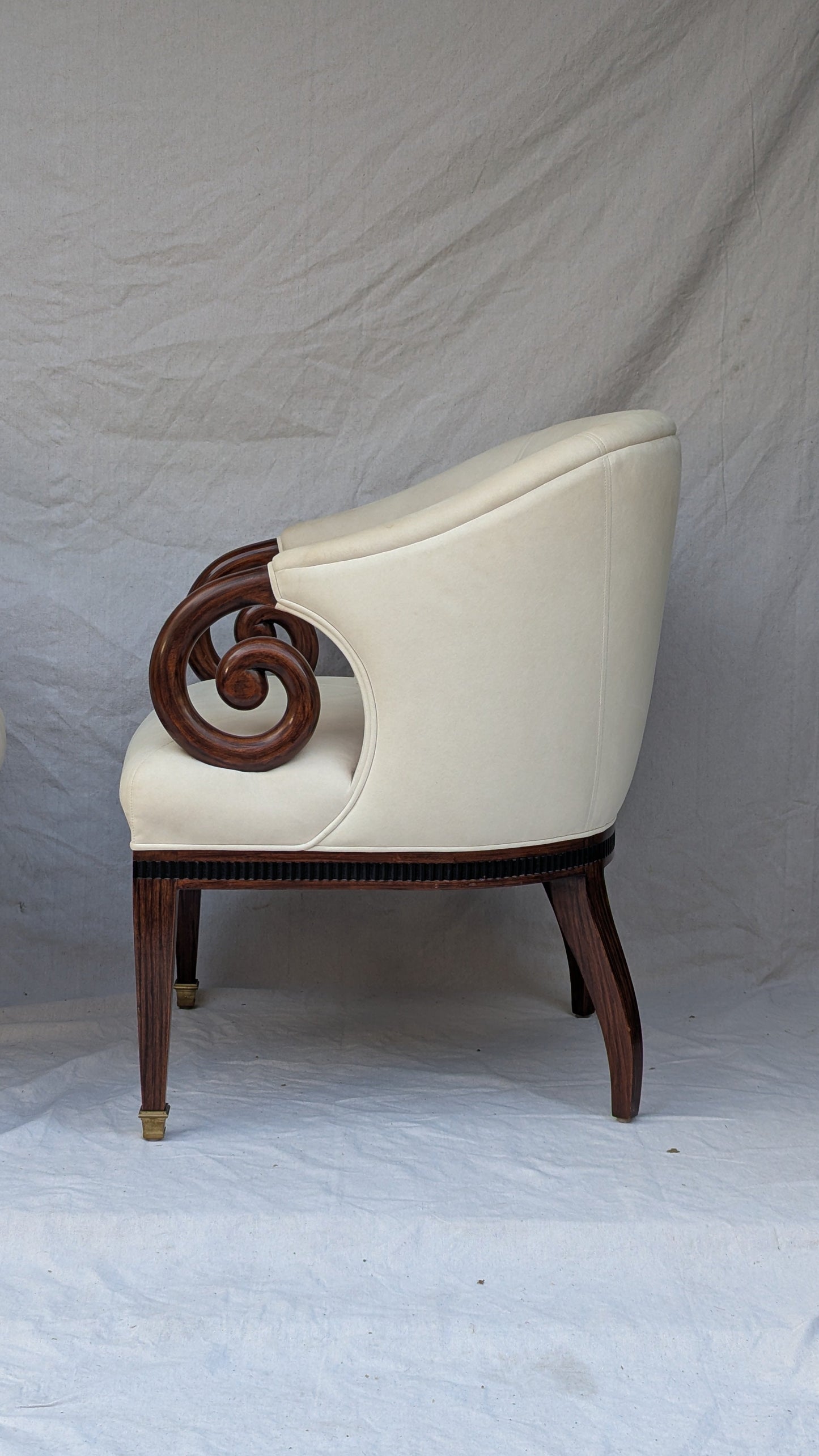 Pair of Therien "Vitruvian" Armchairs