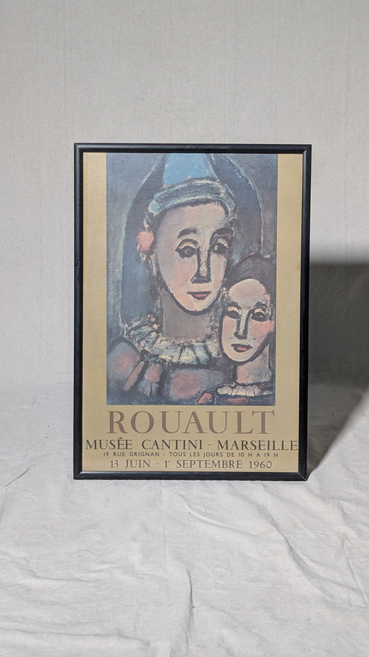 Georges Rouault Exhibition Poster, 1960 Mourlot Lithograph