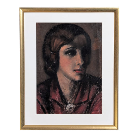 Portrait of a Woman | 1936 | Pastel on Paper