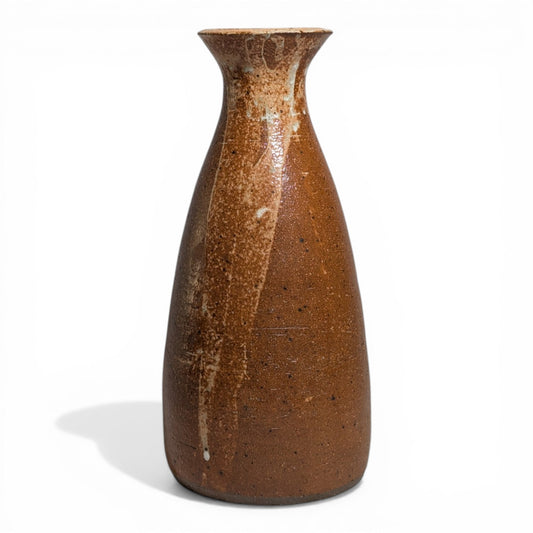 Studio Pottery Tokkuri Vase | c. 1970s | Japanese Stoneware