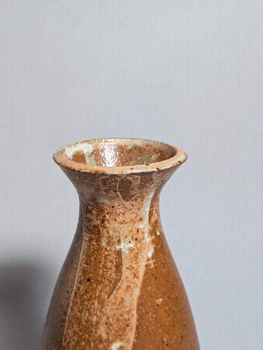 Studio Pottery Tokkuri Vase | c. 1970s | Japanese Stoneware