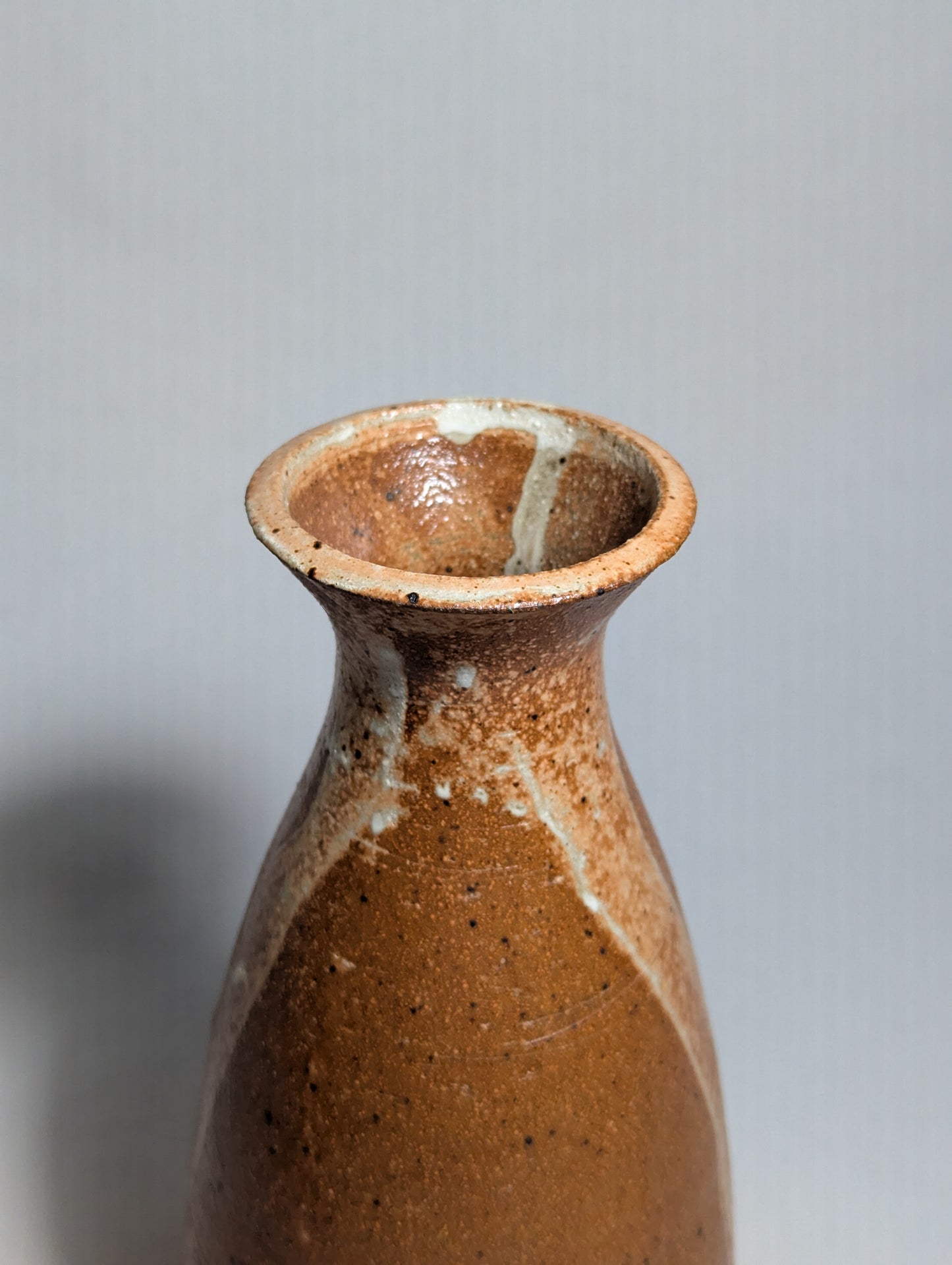 Studio Pottery Tokkuri Vase | c. 1970s | Japanese Stoneware