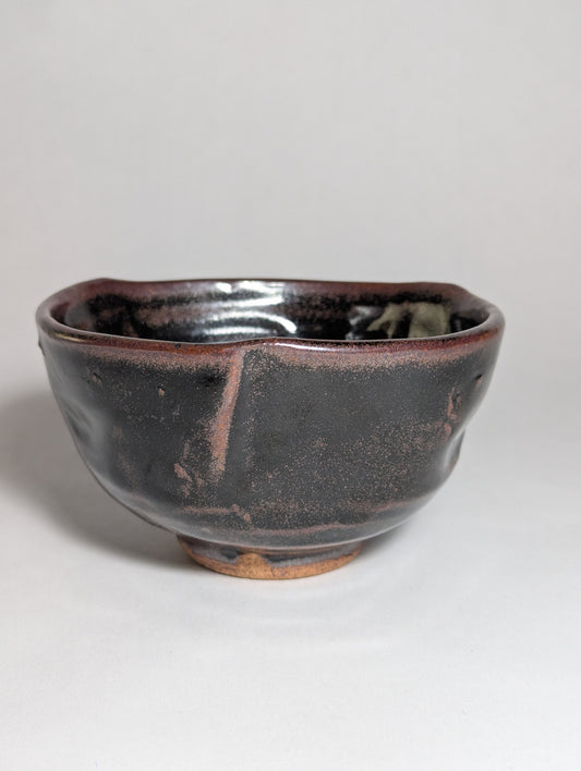 Warren MacKenzie Faceted Tenmoku Bowl