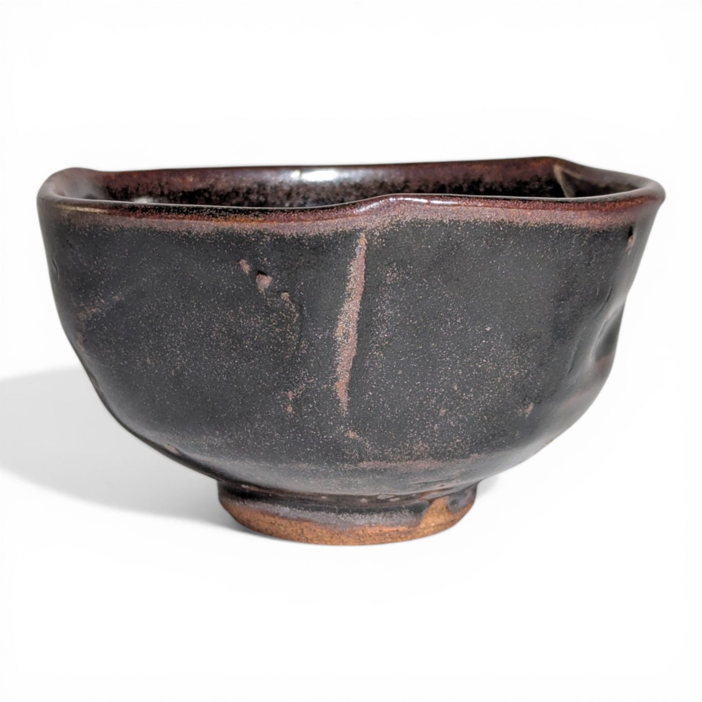 Warren MacKenzie Faceted Tenmoku Bowl