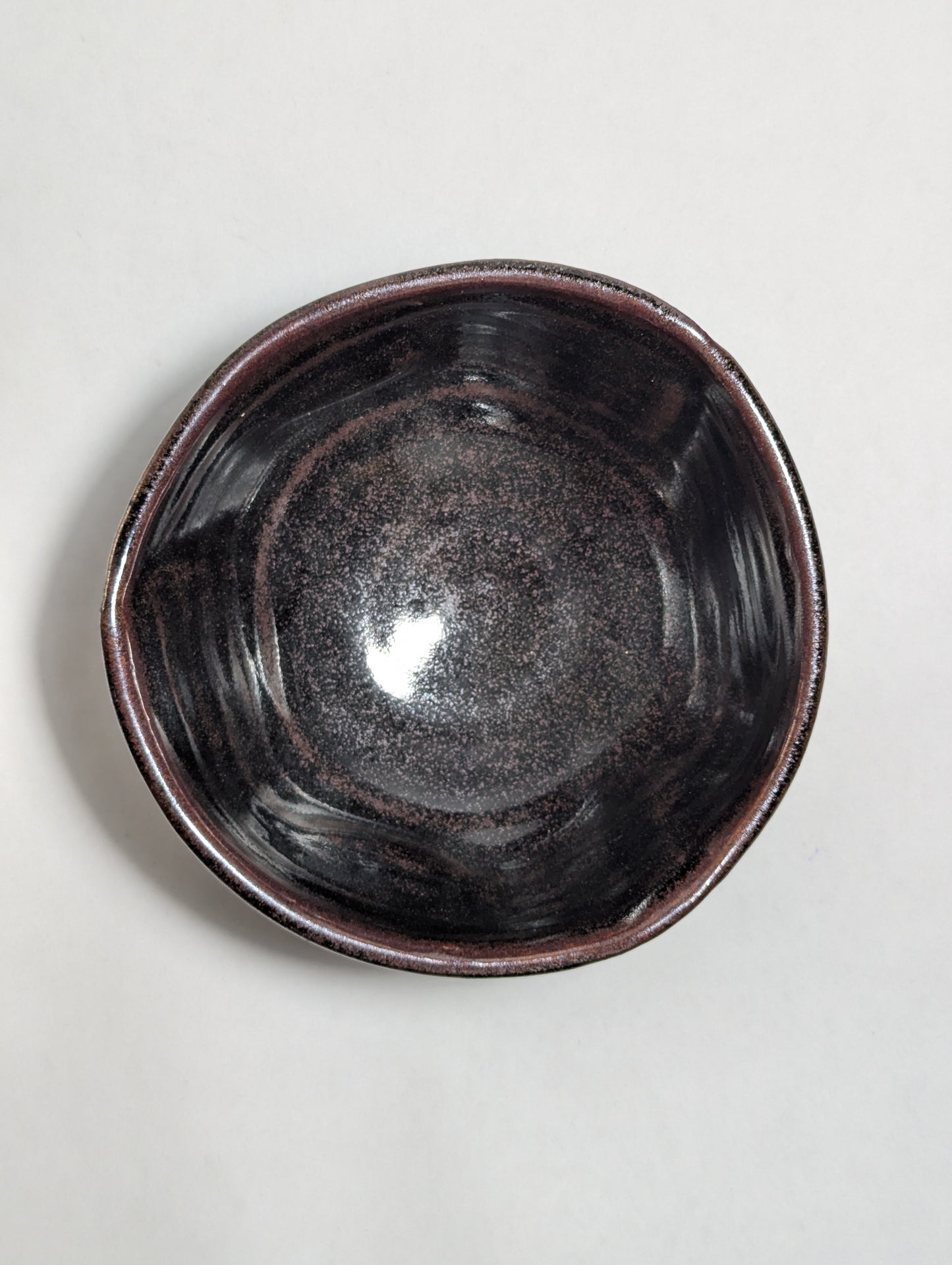 Warren MacKenzie Faceted Tenmoku Bowl