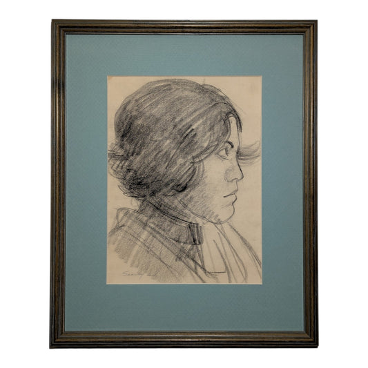Portrait "Jean" | 1932 | Charcoal on Paper