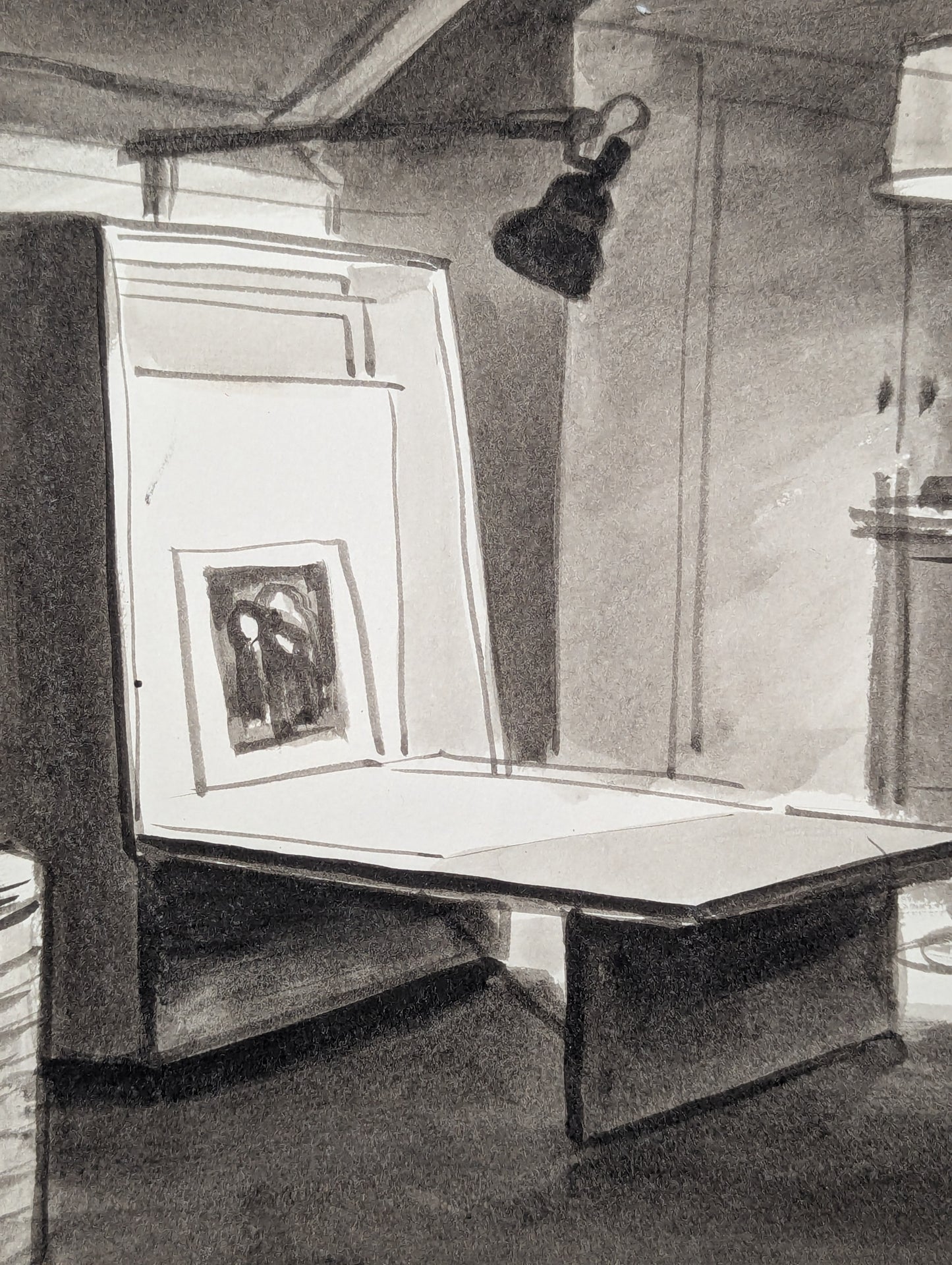 245 Kensington Way Studio | c. 1940s | Ink on Paper