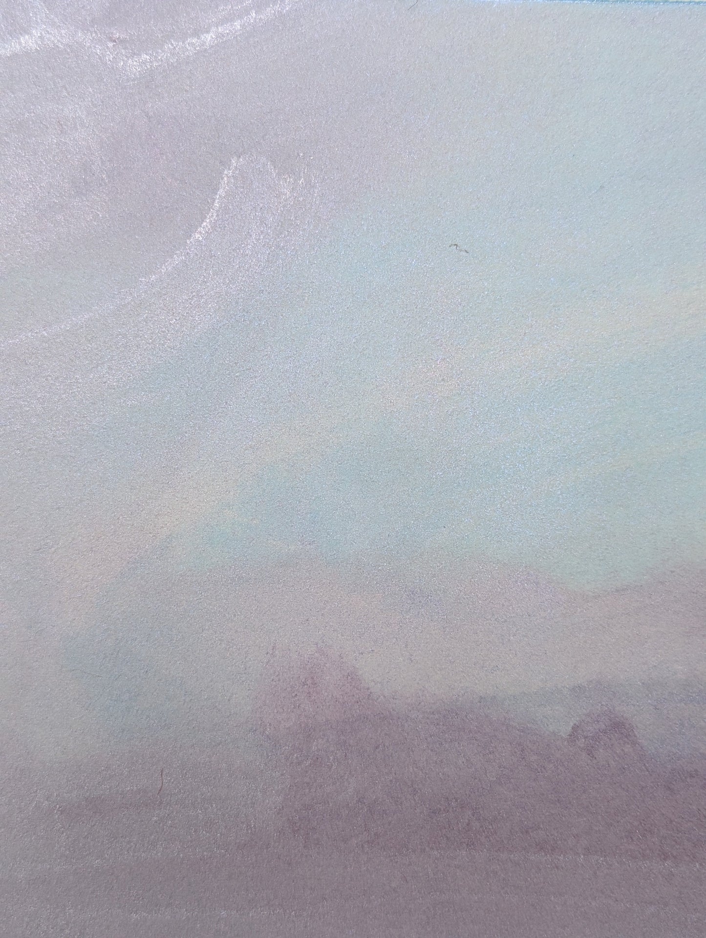 Gary Lichtenstein Atmospheric Landscape | 1982 | Mixed Media on Paper