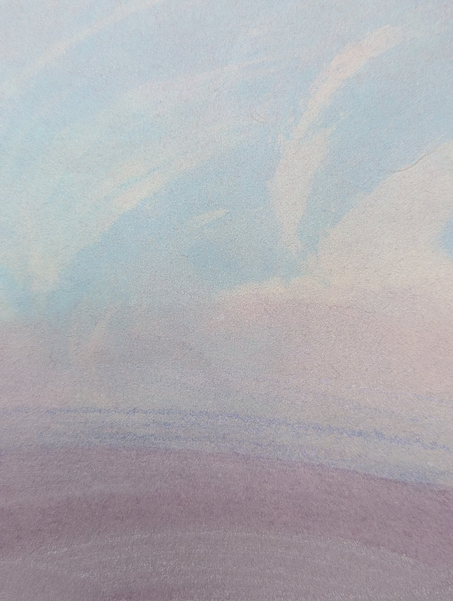 Gary Lichtenstein Atmospheric Landscape | 1982 | Mixed Media on Paper