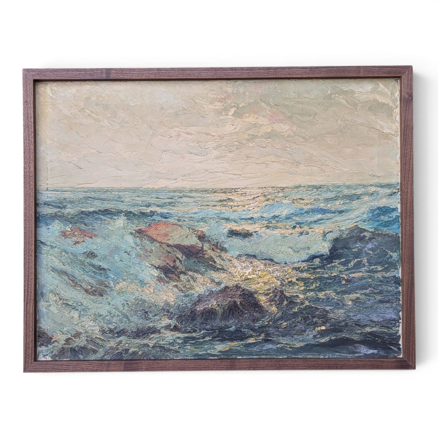 Impasto Seascape | Oil on Canvas