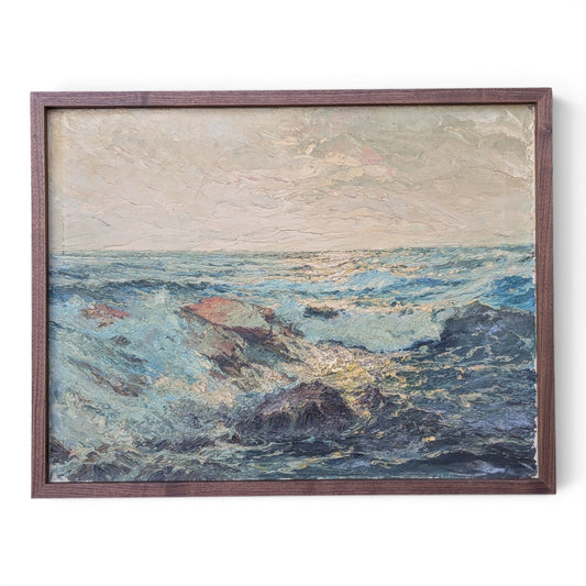 Impasto Seascape | Oil on Canvas