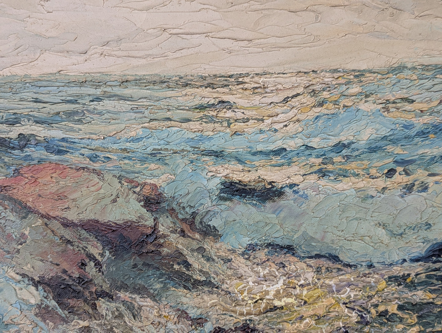 Impasto Seascape | Oil on Canvas
