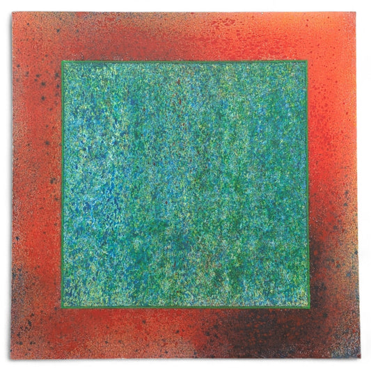 B. Wilson Abstract Painting | 1983 | Spatter Series No. 1