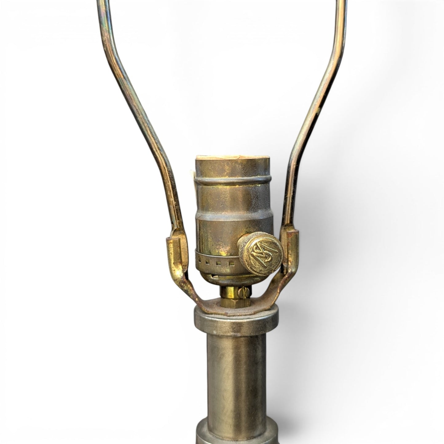 Gothic Revival Cathedral Table Lamp | Mid-20th Century | Cast Metal