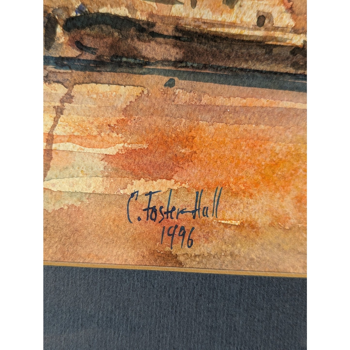 Charles Foster-Hall Battersea Power Station | 1996 | Signed Watercolor