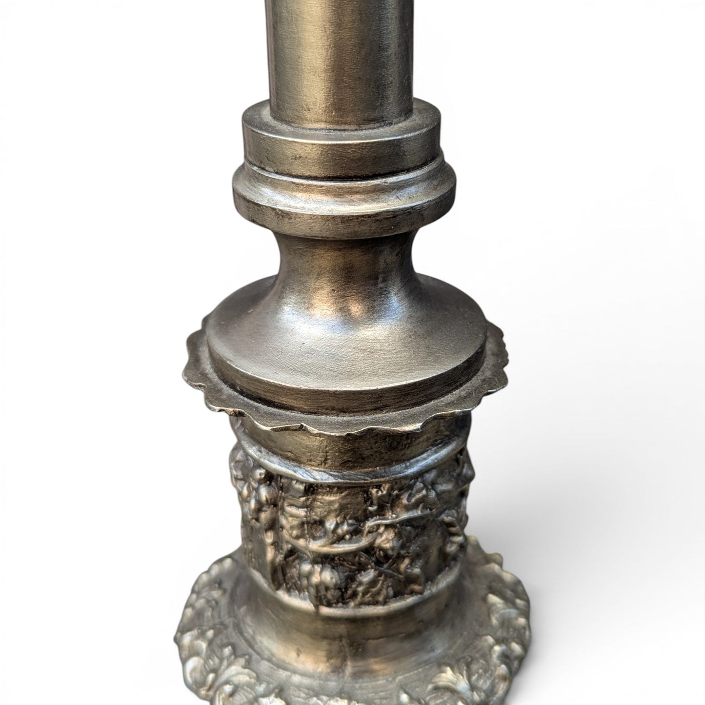 Gothic Revival Cathedral Table Lamp | Mid-20th Century | Cast Metal
