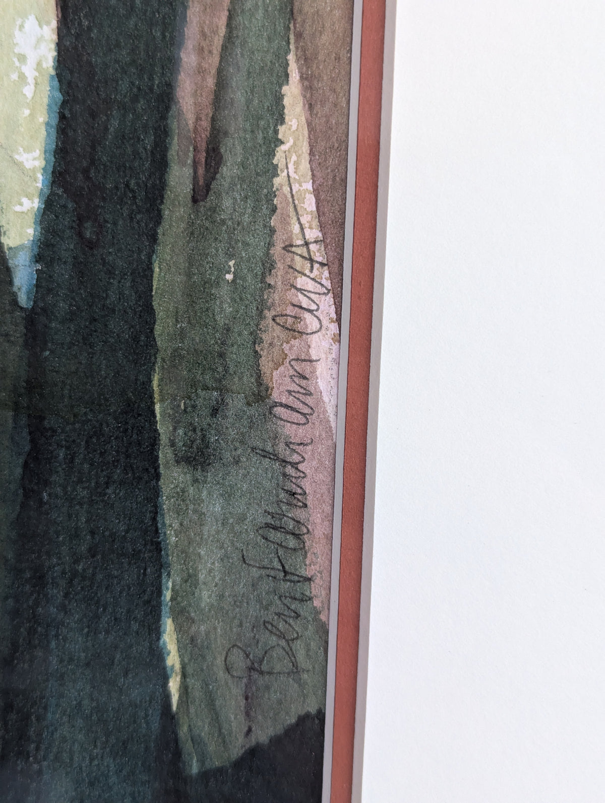 Ben Farnham Sailboats and Palm | Watercolor | Sausalito Artist